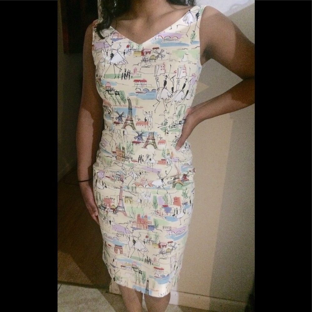 David Meister Sleeveless Dress